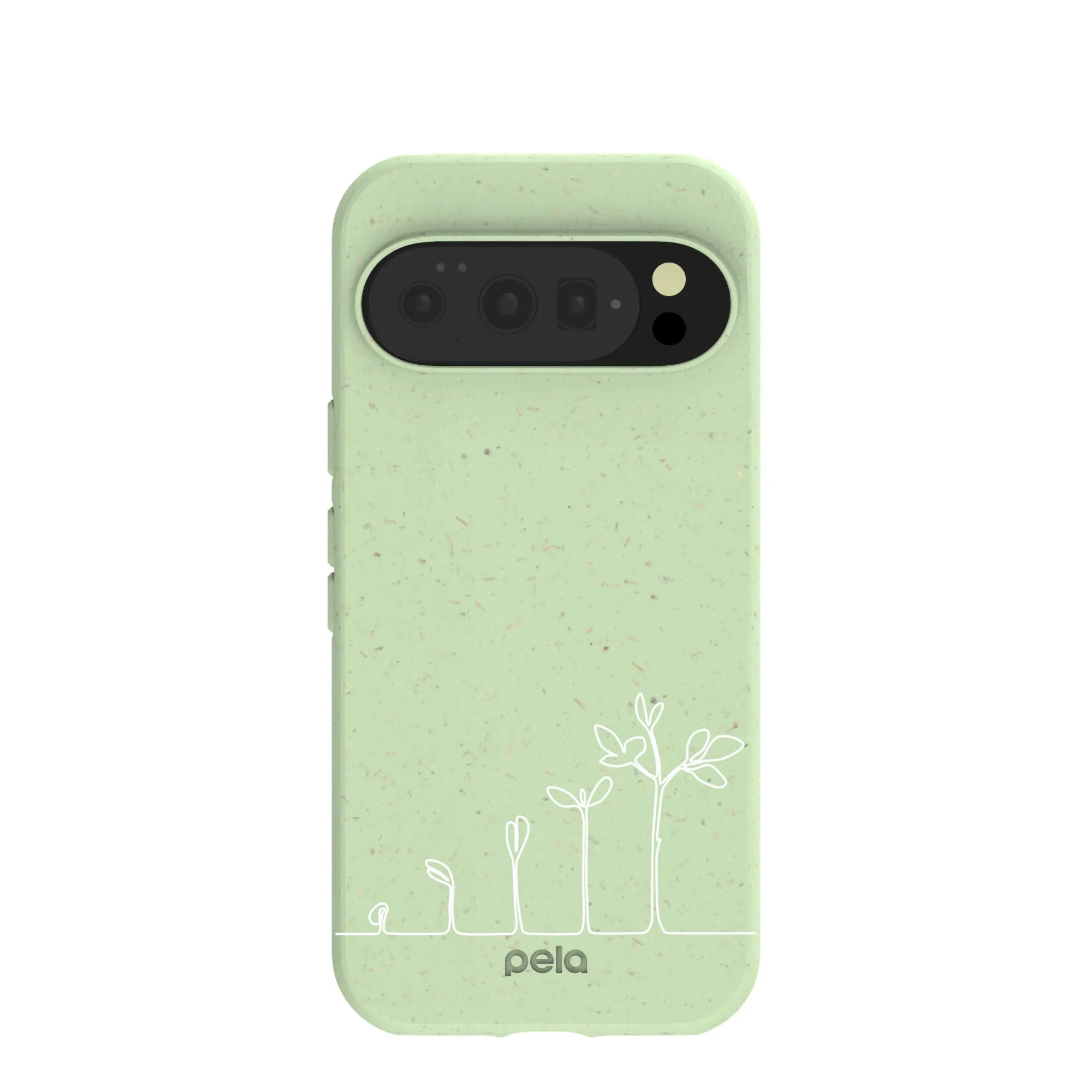 Soft Pattern Layer Sage Green Grow and Flourish Google Pixel 10/10 Pro Case
