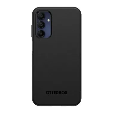 Elegant Layer Texture Soft coating Samsung Galaxy A15 5G Otterbox Commuter Lite Series Case - Black