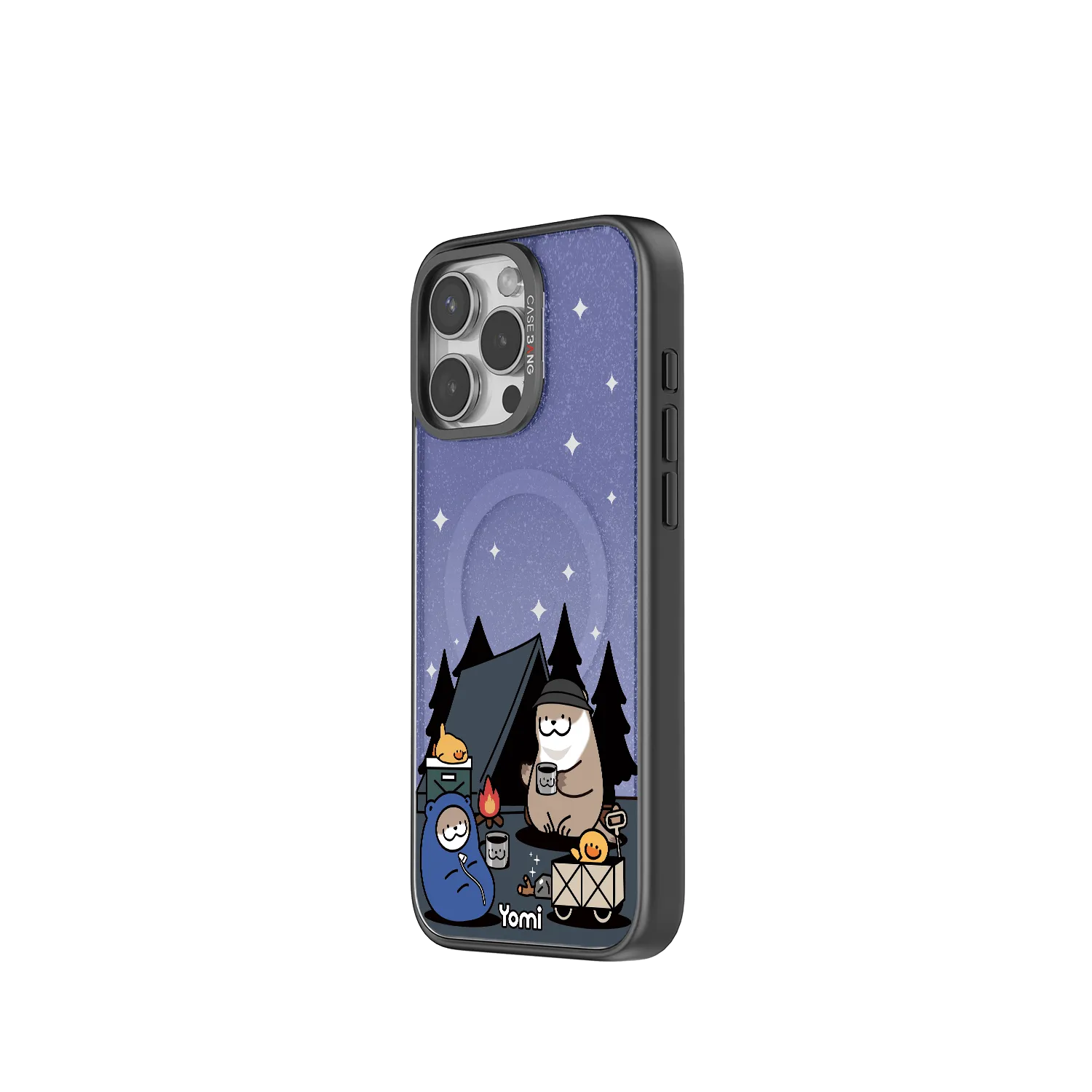 Camping Otter Imagisnap Hybrid Texture Layer