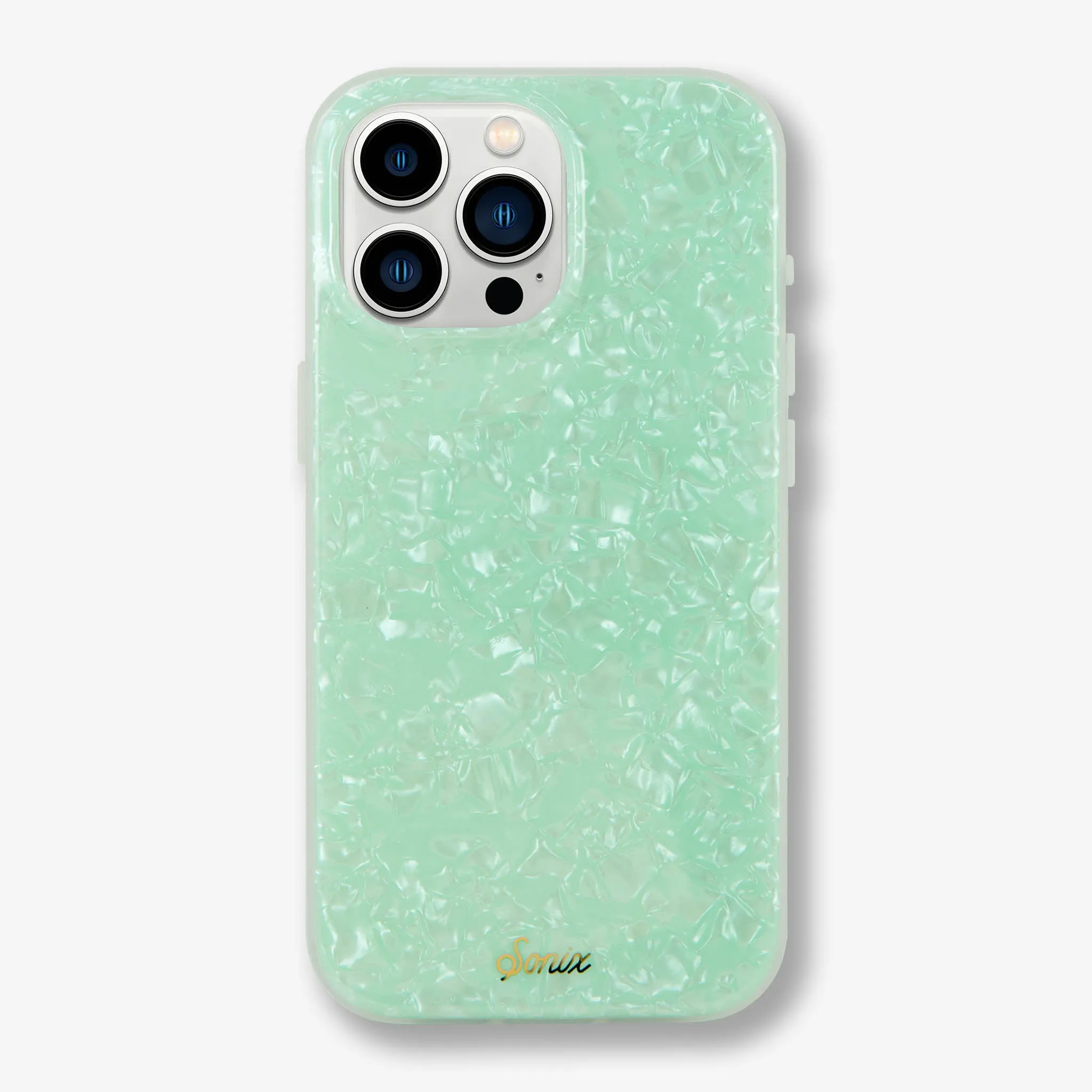 Seafoam Tort MagSafe? Compatible iPhone Case Durable Edge Texture