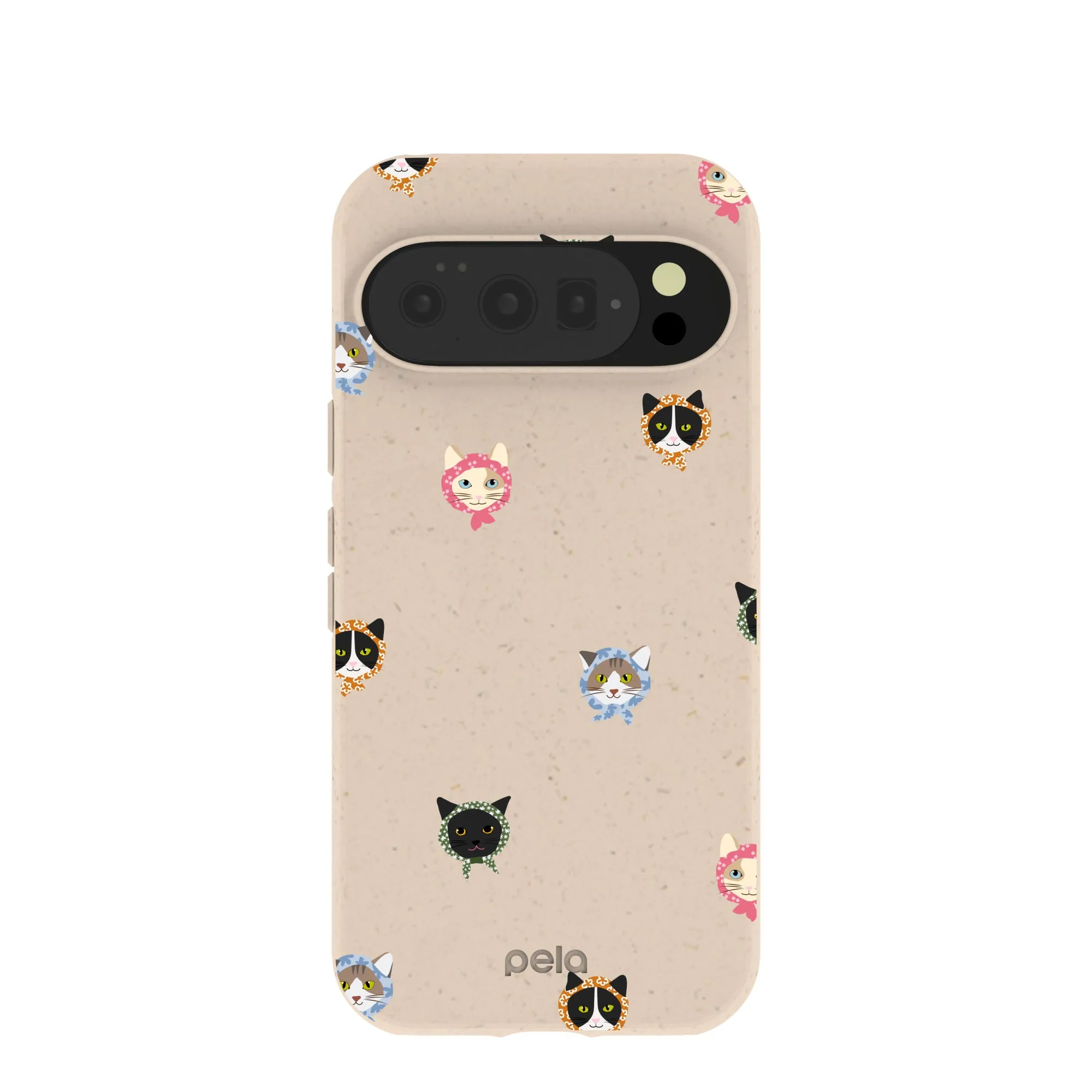 Matte Finish Seashell Cat Couture Google Pixel 10/10 Pro Case