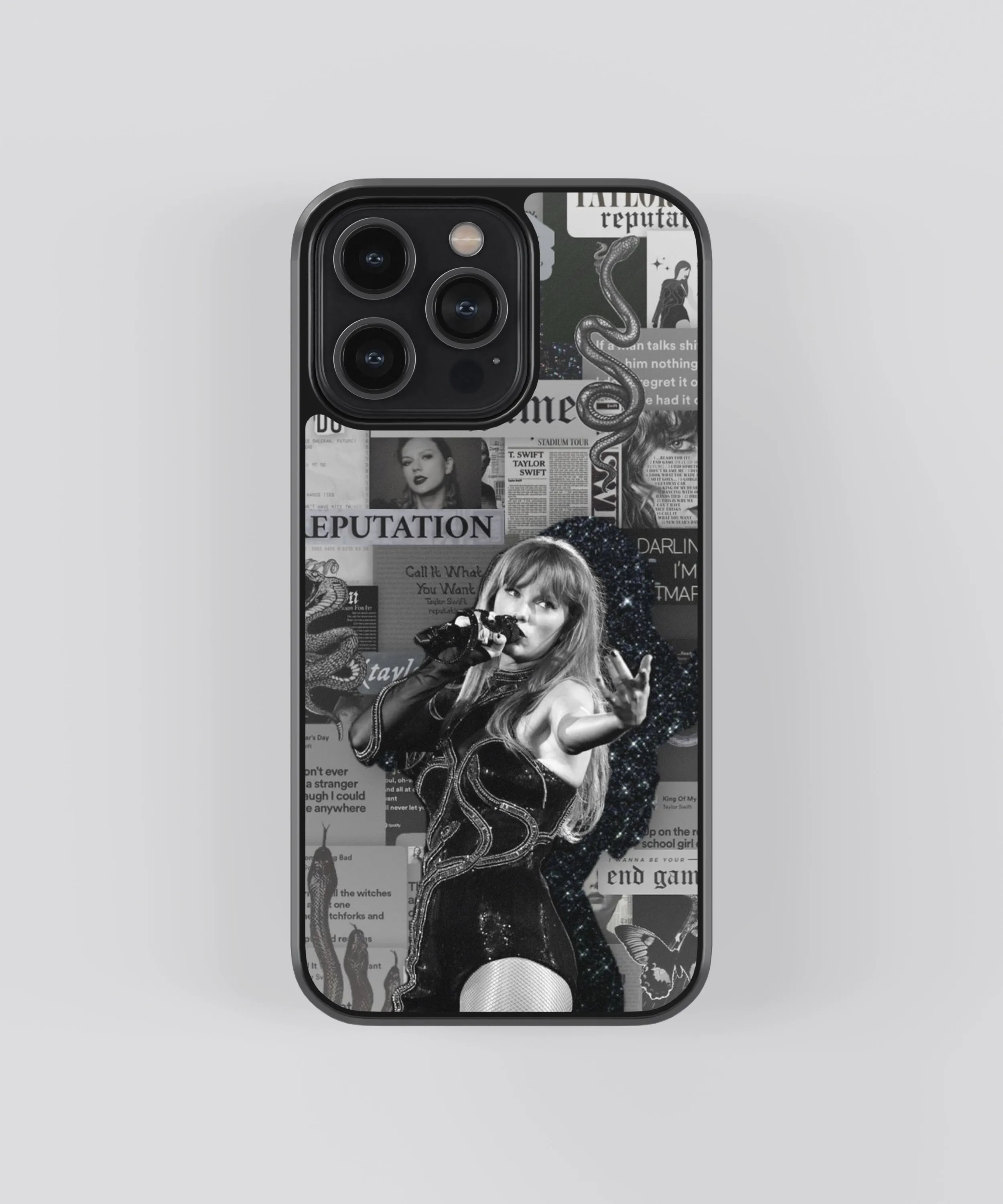 Taylor Switft Collection Spotify Glass Phone Case Cover Sleek Profile