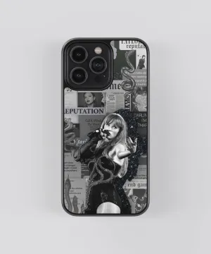 Taylor Switft Collection Spotify Glass Phone Case Cover Sleek Profile