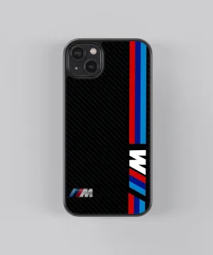 BMW Logo Car Glass Phone Case Cover hybrid design