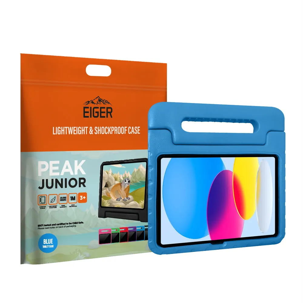 Everyday Protection Eiger Peak Junior Case for Apple iPad 10.9 (10th Gen) in Blue