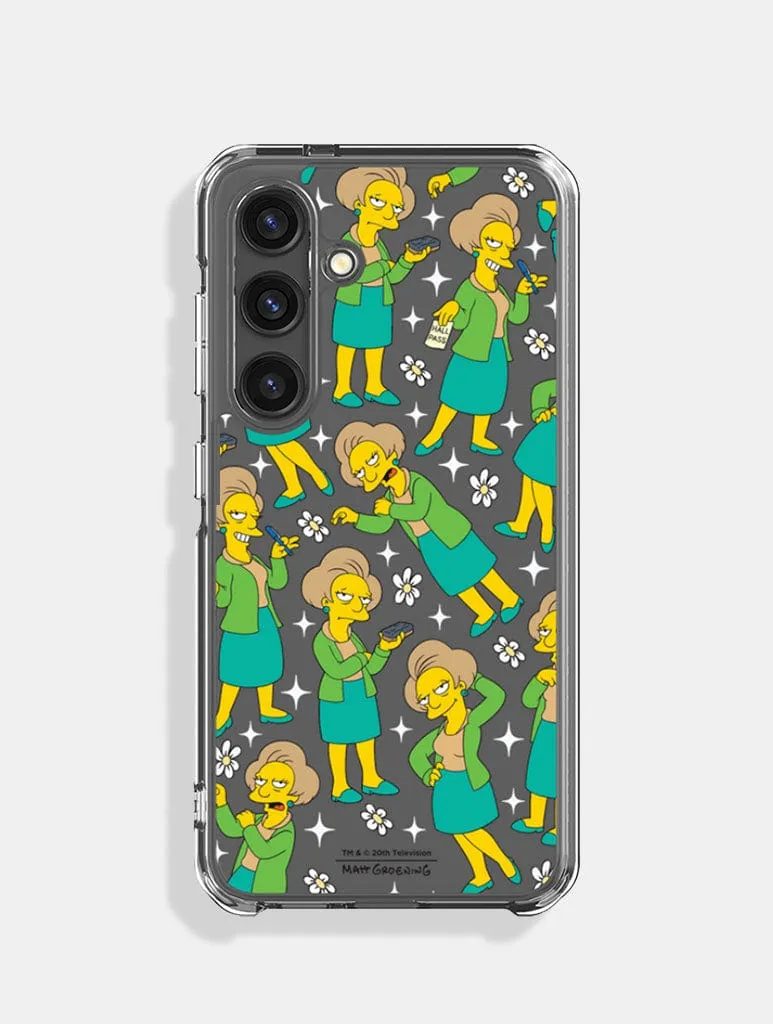 The Simpsons X Skinnydip Edna Krabappel Android Case Premium Shield
