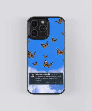 Grip Control Saint Laurent Tweet Pop Culture Glass Phone Case Cover