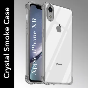 For Apple iPhone XR Back Cover (Shockproof Crystal Clear Case |  Drop & Camera Protection | Hard Polycarbonate) Slim Look Comfort Fit