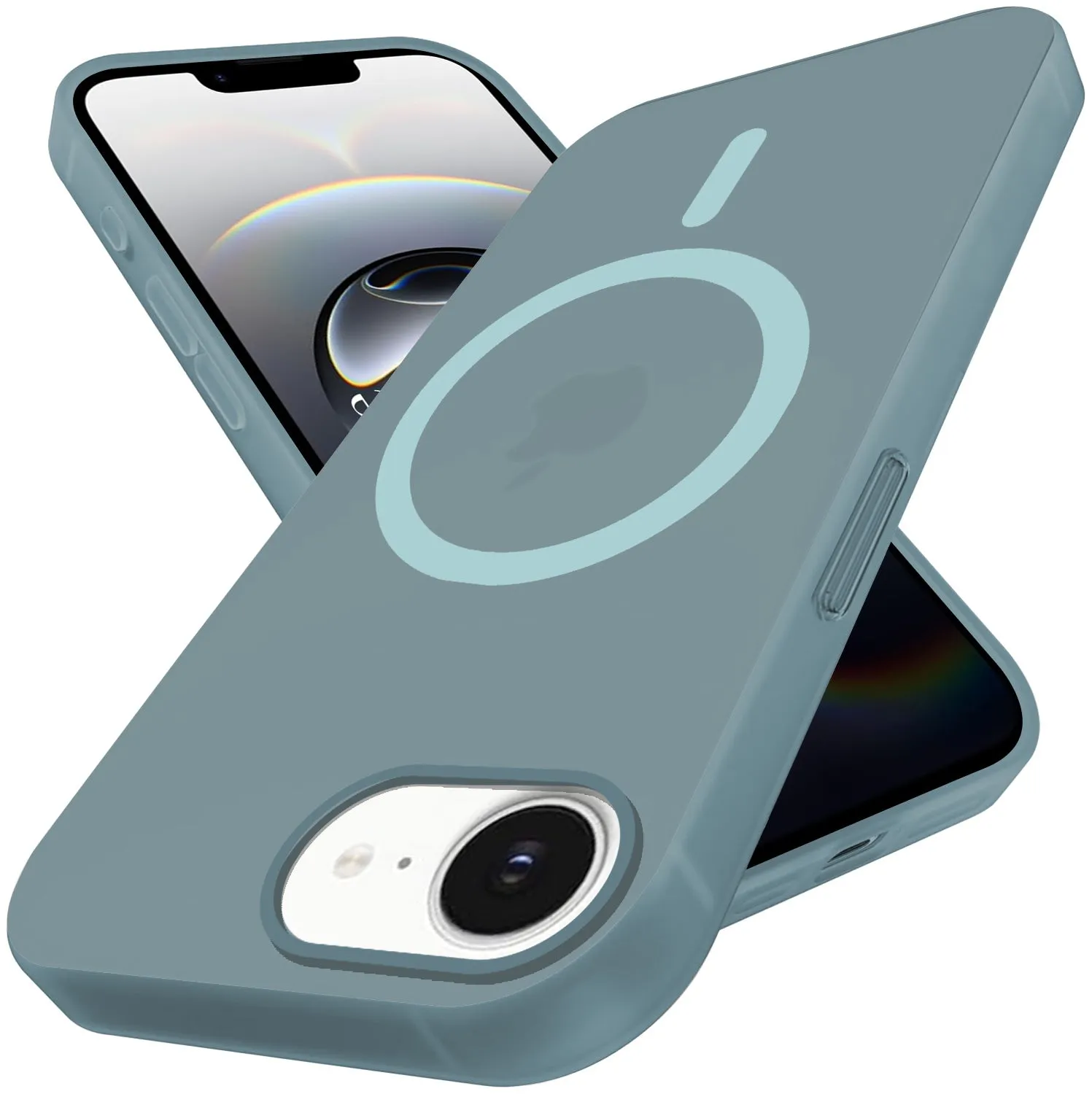 Grip Texture Classic Finish For Apple iPhone 16e Back Cover Case (Frosted Matte Feel | MagSafe Compatible Wireless Charging | Polycarbonate Material)