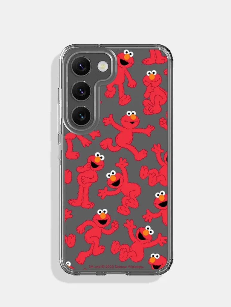 Rugged Texture Design TPU Material Sesame Street x Skinnydip Elmo Android Case