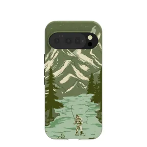 Forest Floor Morning Fishing Google Pixel 10/10 Pro Case Rugged Texture Design Elegant Surface