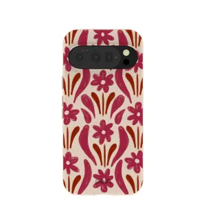 Seashell Flower Stack Google Pixel 10/10 Pro Case Smooth Shape Rugged Protection