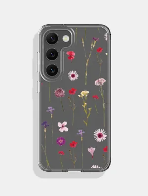 Floral Meadow Android Case Matte Texture Layer