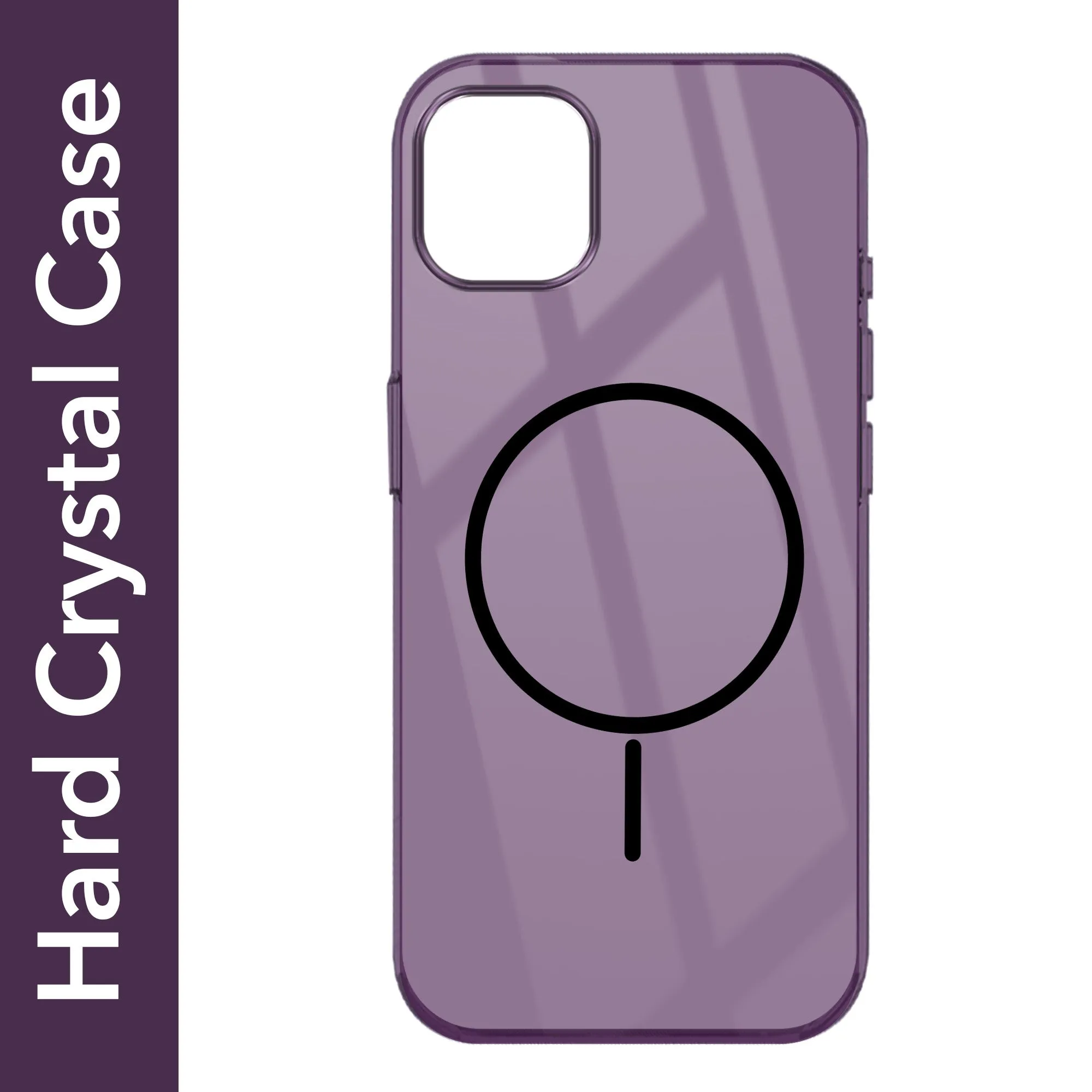 Shock Layer For Apple iPhone 11 Back Cover Case (Crystal Clear Case | MagSafe Wireless Charging Support | Hard Anti Yellow | Camera Protection Bump)