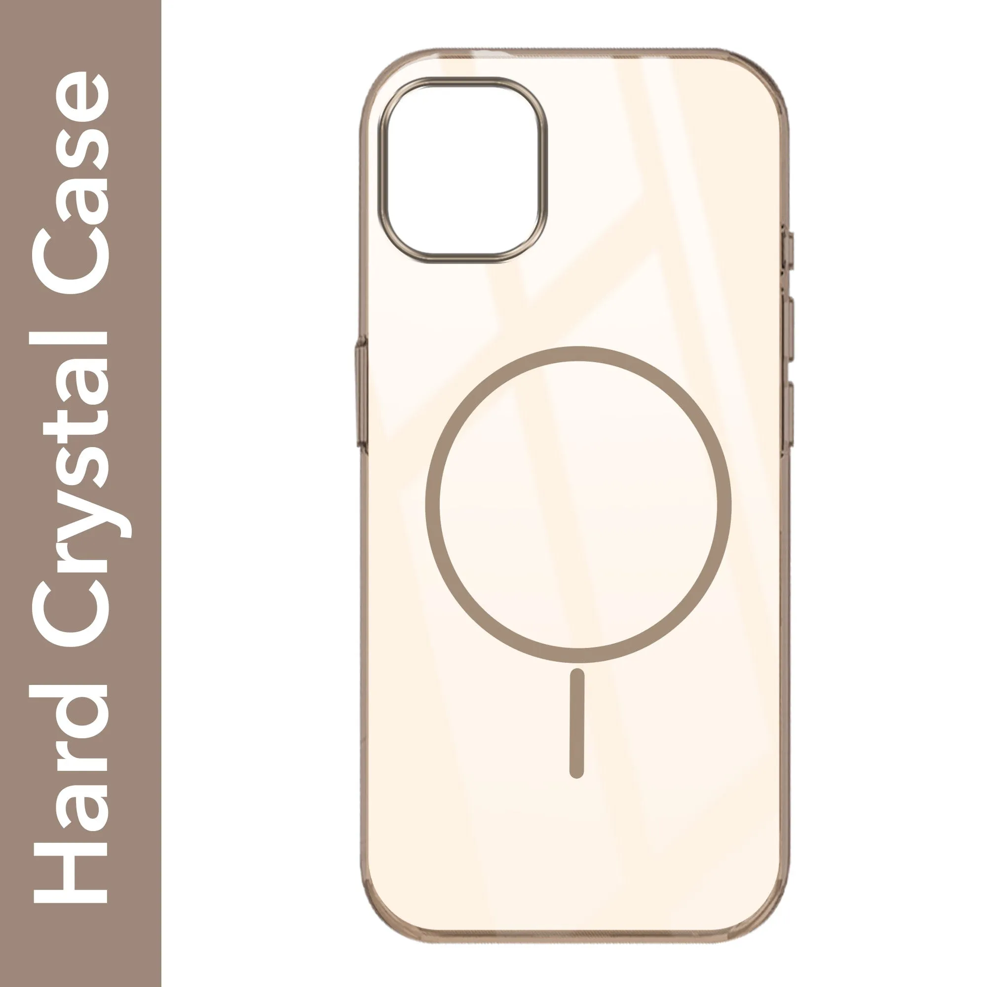 For Apple iPhone 11 Back Cover Case (Crystal Clear Case | MagSafe Wireless Charging Support | Hard Anti Yellow | Camera Protection Bump) high quality build Durable Protection Layer