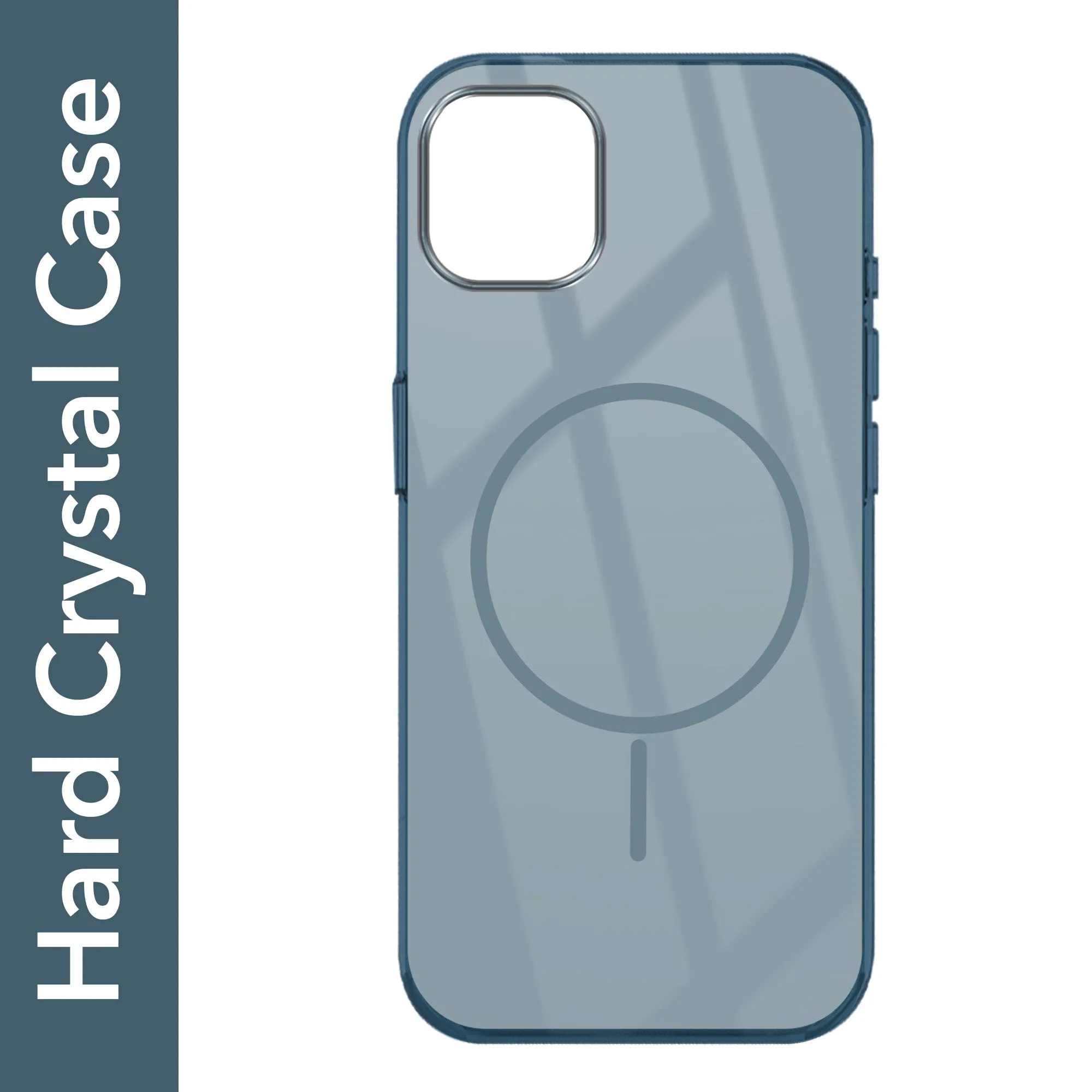 For Apple iPhone 11 Back Cover Case (Crystal Clear Case | MagSafe Wireless Charging Support | Hard Anti Yellow | Camera Protection Bump) Soft Edge Detail