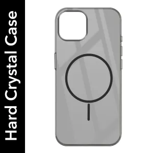 Clear Protection Premium Build Layer For Apple iPhone 13 Back Cover Case (Crystal Clear Case | MagSafe Wireless Charging Support | Hard Anti Yellow | Camera Protection Bump)