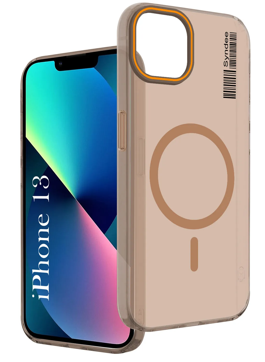 Matte Edge Smooth Detail For Apple iPhone 13 Back Cover Case (Soft Touch | Camera Bump Protection | MagSafe Compatible | Matte Finish)