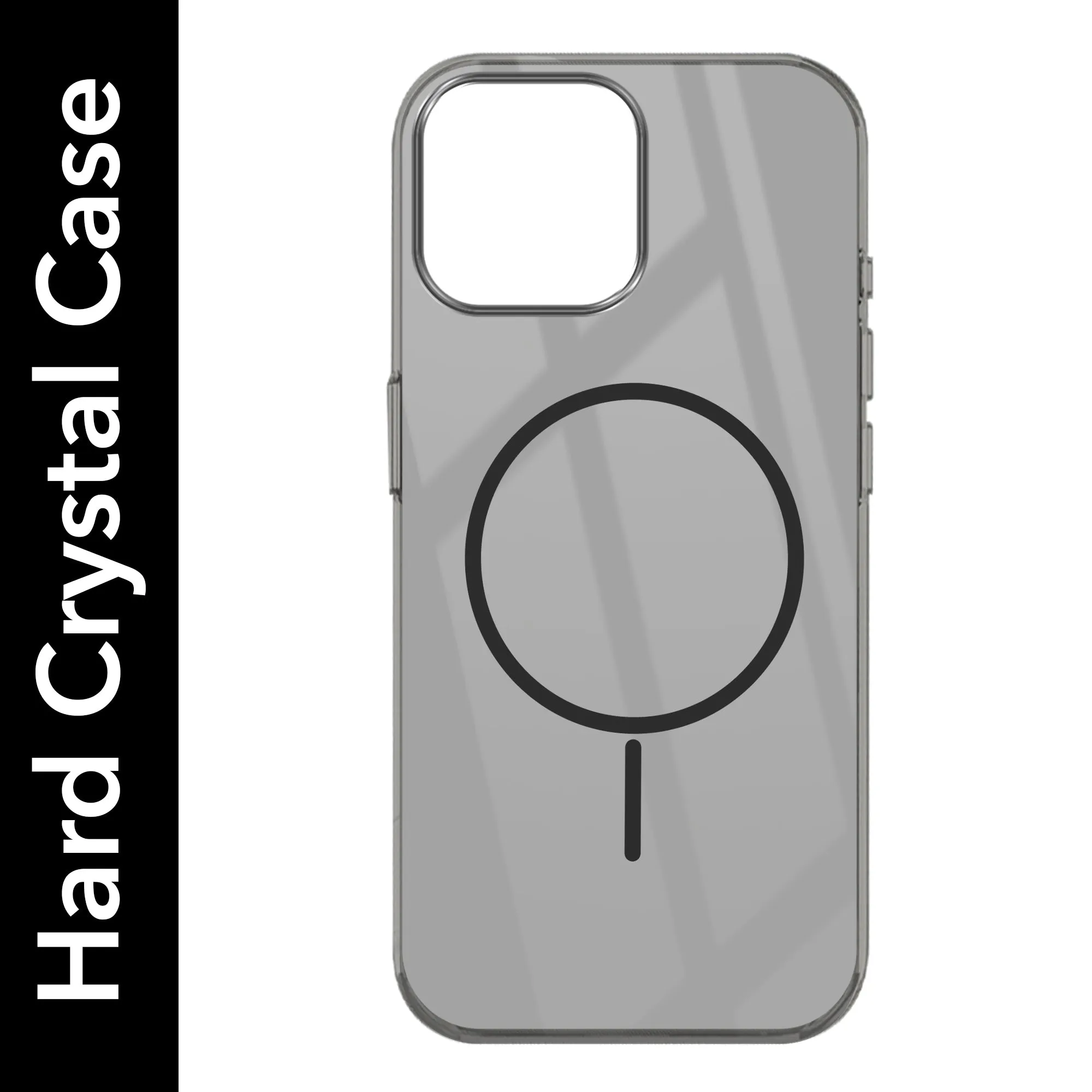 Clear View For Apple iPhone 13 Pro Max Back Cover Case (Crystal Clear Case | MagSafe Wireless Charging Support | Hard Anti Yellow | Camera Protection Bump)