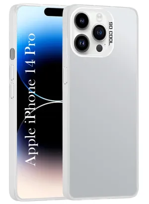 For Apple iPhone 14 Pro Hard Back Cover Case (Velvet Touch | Professional Glossy Finish | Camera Protection Bump) Modern Texture Build