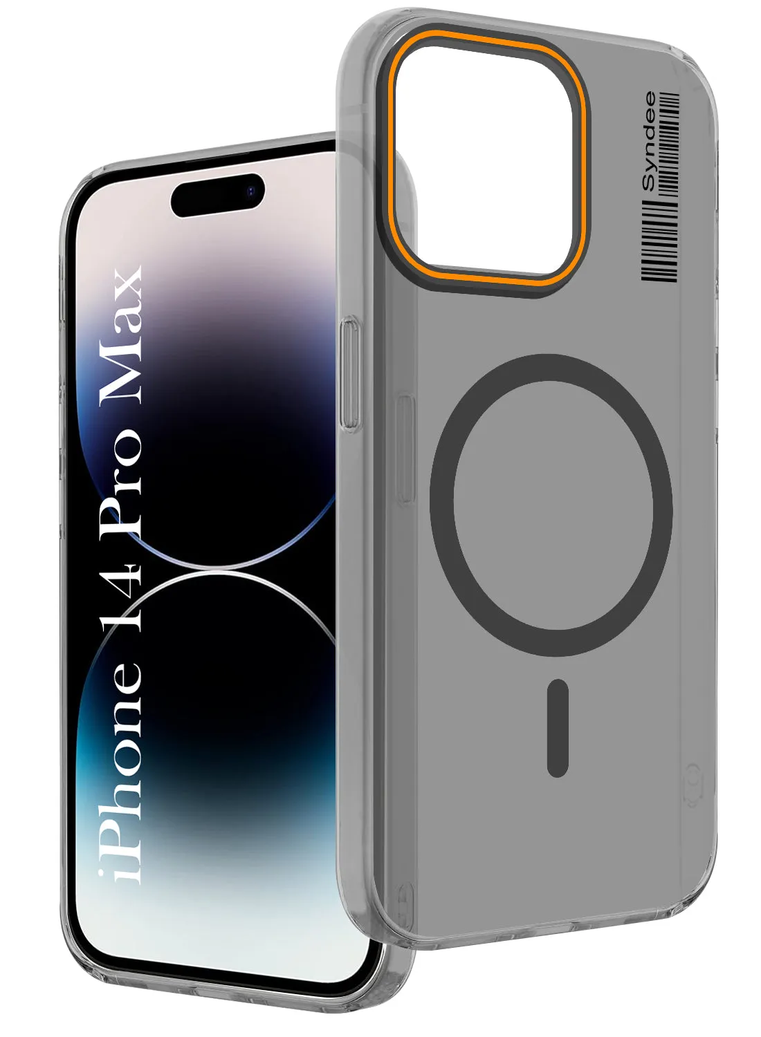 For Apple iPhone 14 Pro Max Back Cover Case (Soft Touch | Camera Bump Protection | MagSafe Compatible | Matte Finish) Durable Material