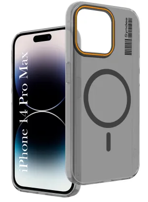 For Apple iPhone 14 Pro Max Back Cover Case (Soft Touch | Camera Bump Protection | MagSafe Compatible | Matte Finish) Durable Material