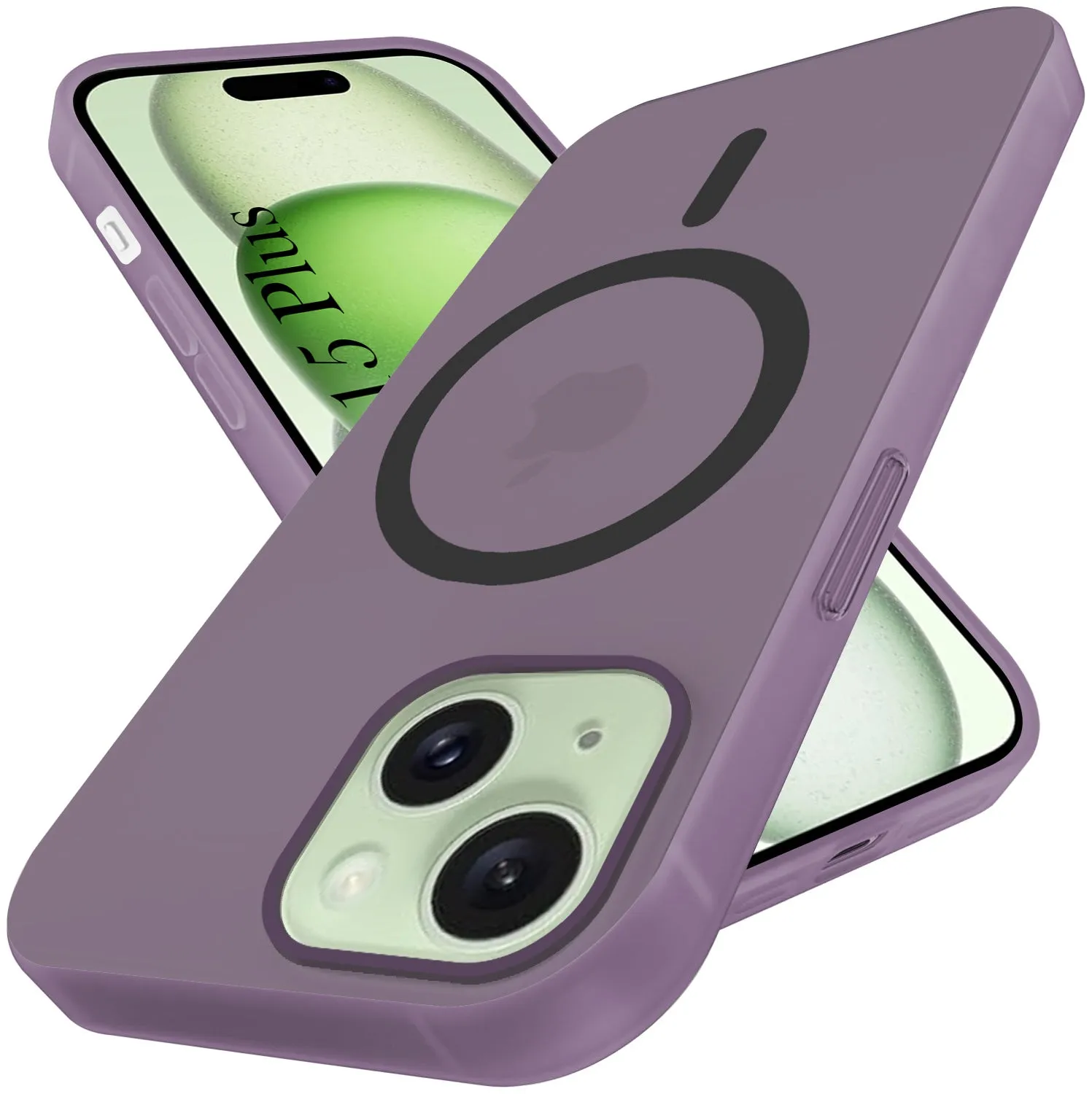 Trendy Pattern For Apple iPhone 15 Plus Back Cover Case (Frosted Matte Feel | MagSafe Compatible Wireless Charging | Polycarbonate Material)