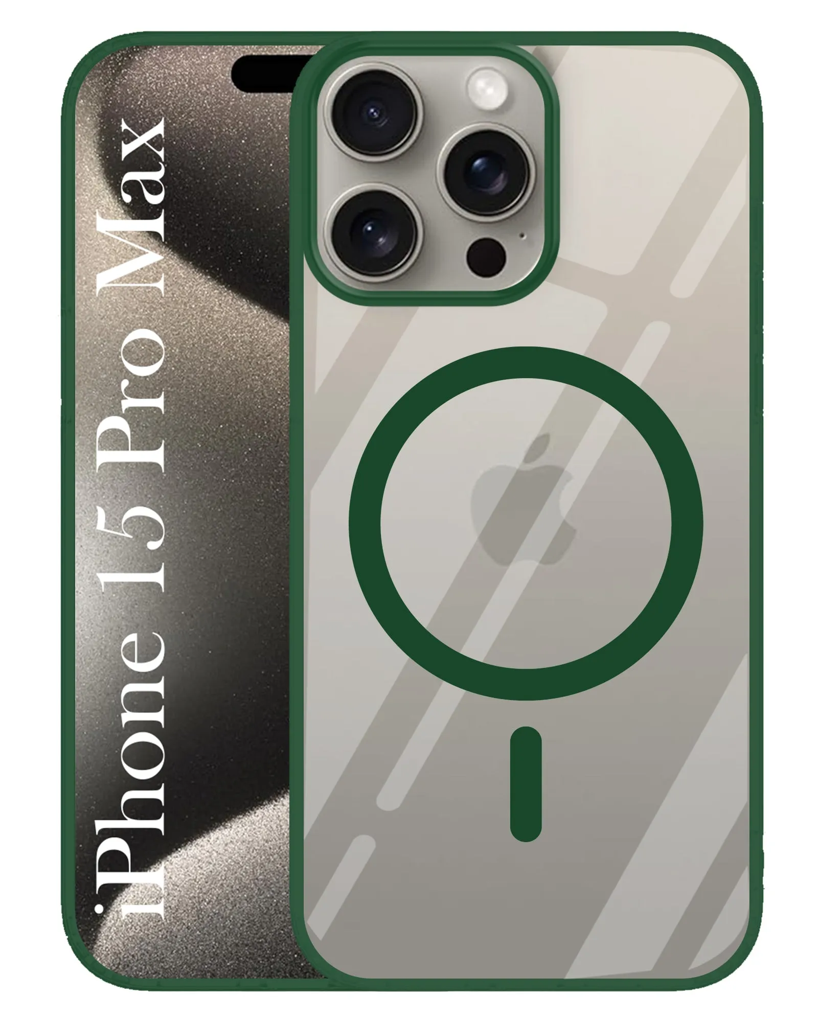 Outdoor Adventure For Apple iPhone 15 Pro Max Back Cover Case (MagSafe Compatible Wireless Charging | Hybrid Camera Bump Protection | Shockproof Polycarbonate Material)