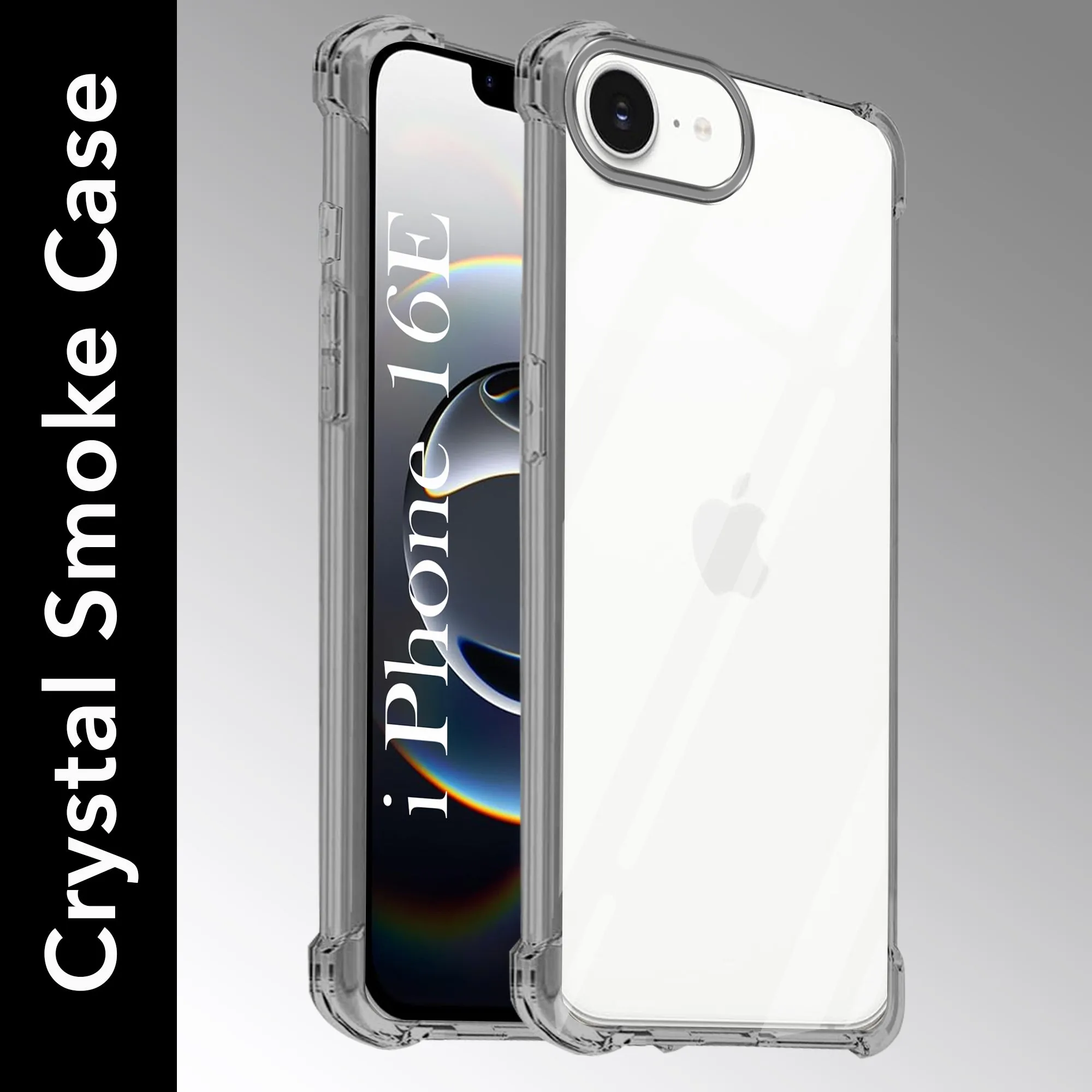 Everyday Accessory For Apple iPhone 16e Back Cover (Shockproof Crystal Clear Case |  Drop & Camera Protection | Hard Polycarbonate)