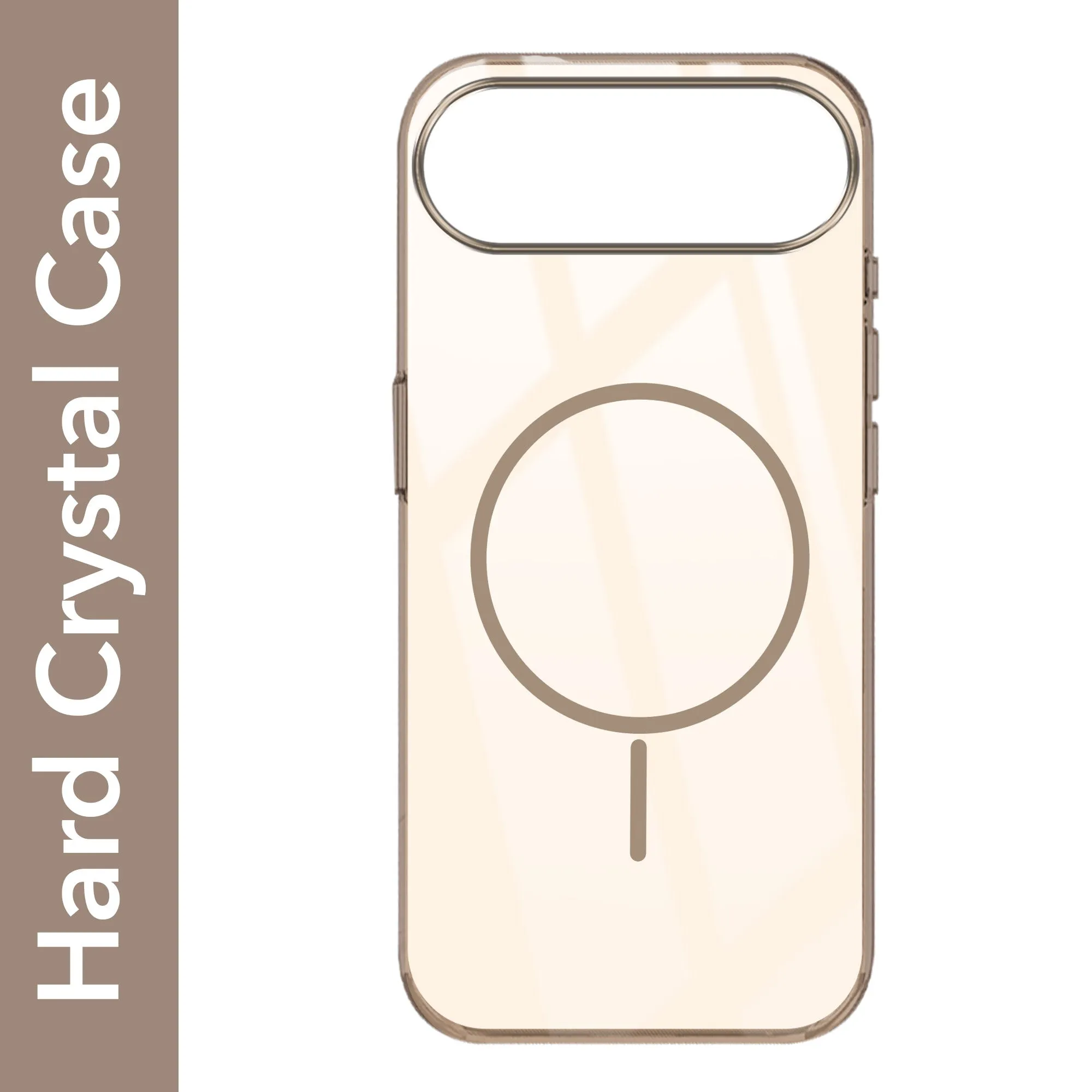 For Apple iPhone 17 Air Back Cover Case (MagSafe Wireless Charging Support |Camera Protection Bump) Rugged Design Polished Style