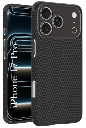 Perfect Fit For Apple iPhone 17 Pro Back Cover Case(Camera Protection | Side Grip Texture | Soft and Flexible)