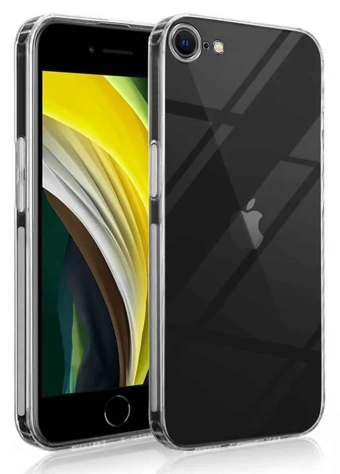 Sleek Surface Hybrid Protection For Apple iPhone 7 | iPhone 8 Back Cover Case (Textured Grip Design | Camera Protetion | Slim and Light Weight | Soft Touch and Feel)