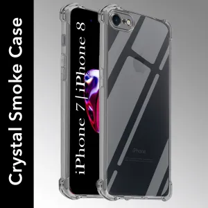 For Apple iPhone 7 | iPhone 8 Back Cover (Shockproof Crystal Clear Case |  Drop & Camera Protection | Hard Polycarbonate) Classic Finish
