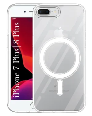 Edge Shield For Apple iPhone 7 Plus | iPhone 8 Plus ( MagSafe Compatible Wireless Charging | Hybrid Camera Bump Protection | Shockproof Polycarbonate
