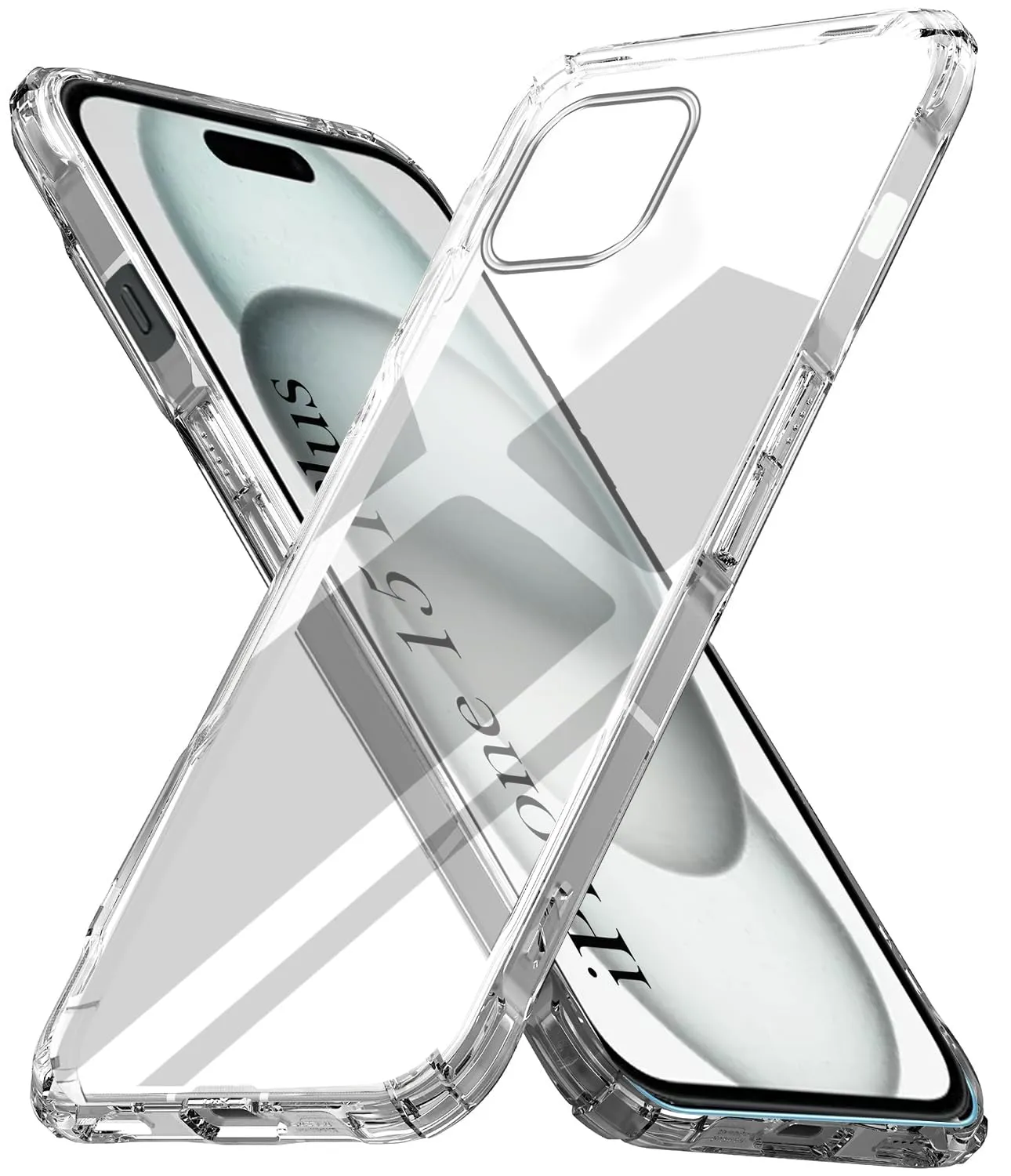 Minimal Surface Layer For iPhone 15 Plus Back Cover Case (Textured Grip Design | Camera Protetion | Slim and Light Weight | Soft Touch and Feel)