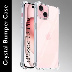 Clear View Vibrant Colors For iPhone 15 Plus Back Cover (Shockproof Crystal Clear Case |  Drop & Camera Protection | Hard Polycarbonate)