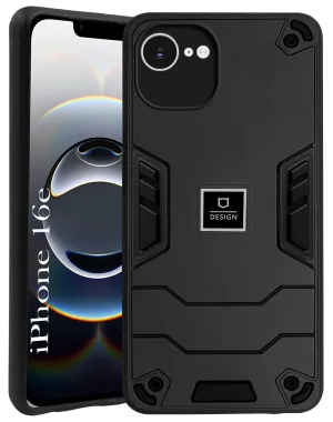 Custom Fit For iPhone 16e Back Cover Case (Hybrid Armor | Slim Dual Layer | Shockproof Lightweight)