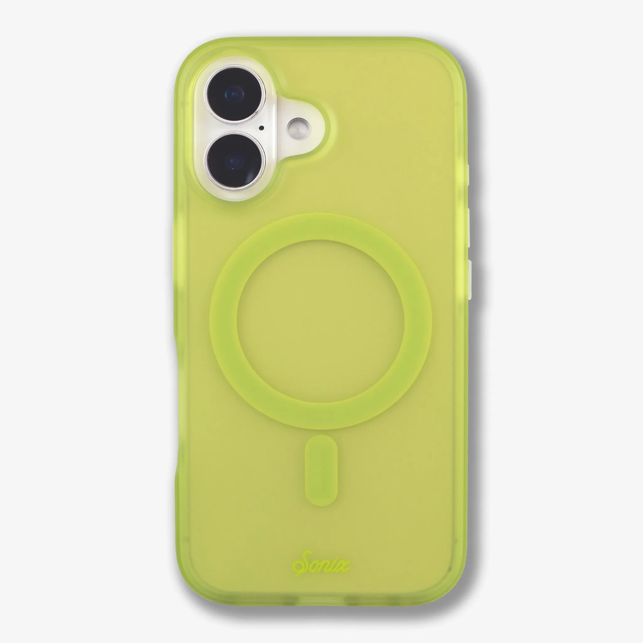 Frosted Matte MagSafe? Compatible iPhone Case - Citrine Stylish Finish Texture