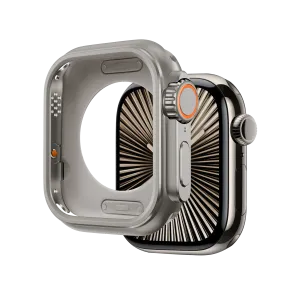 Bandz Apple Watch 7/8/9 - 45mm Metal Case (Titanium) Scratch Armor Shell