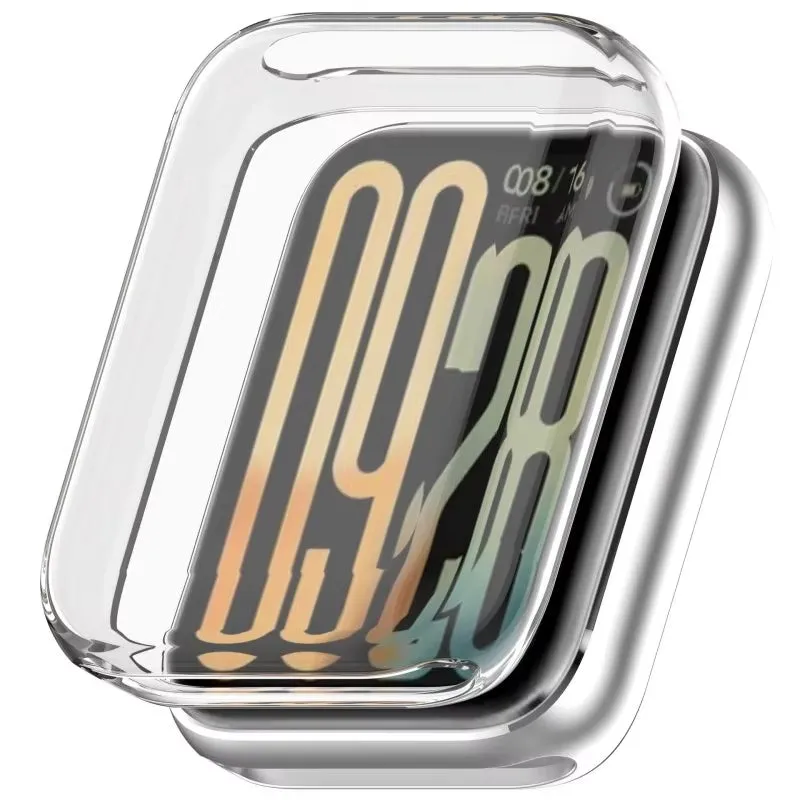 Xiaomi Smart Band 9 Pro TPU Case (Transparent) Luxury Armor Shield Covering