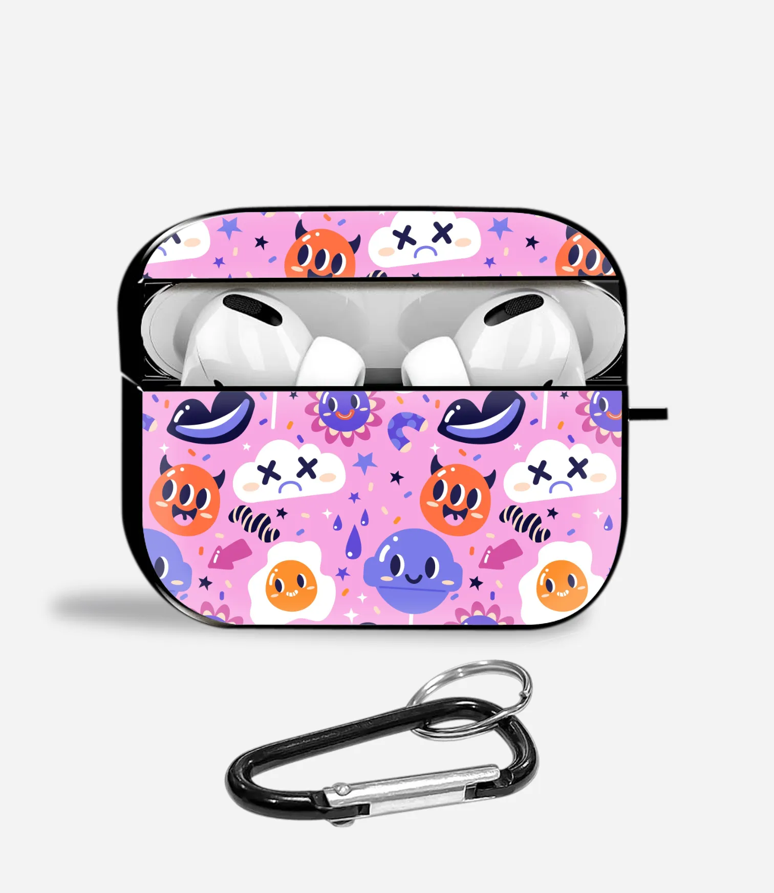 Everyday Compact Organizer vintage silicone airpods cover Funky Fusion Airpods Glass Case