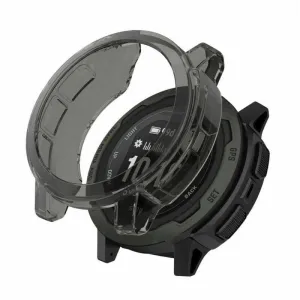 Minimalist Design Garmin Instinct 2 TPU Cover (Transparent-Black)