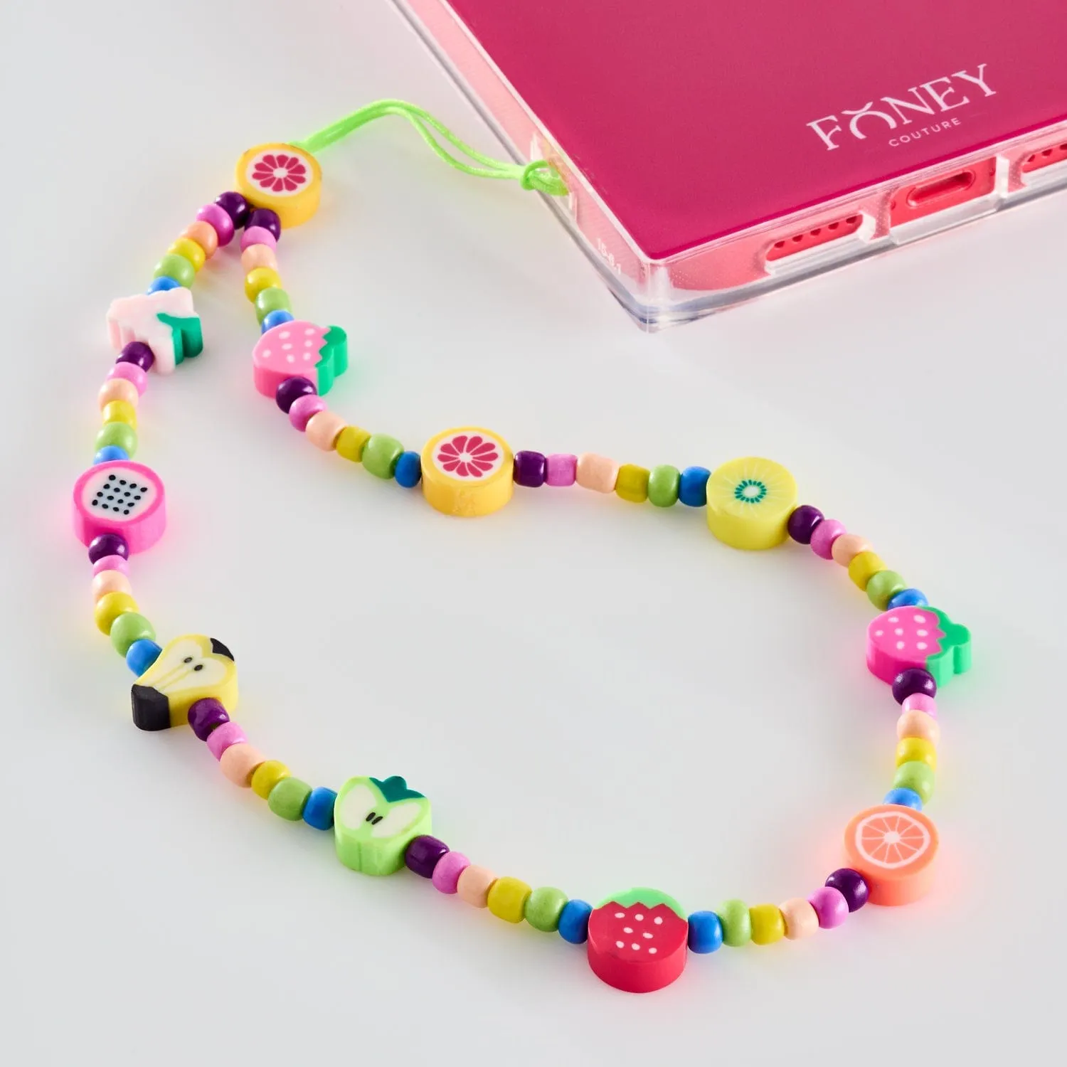 Jogger Friendly Durable Gateau Au Citron Phone Charm