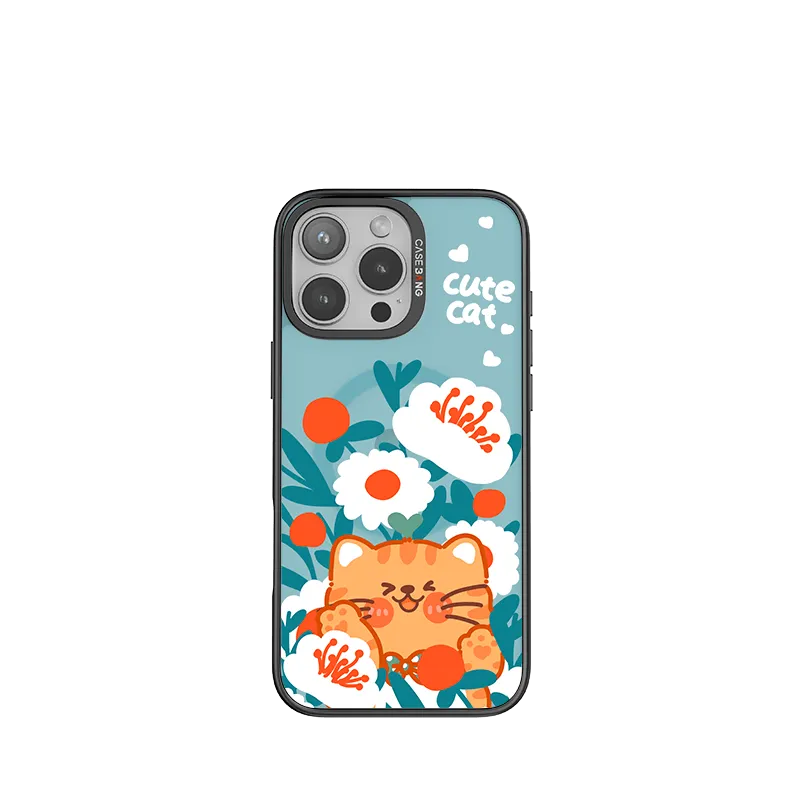 Smooth Texture Pattern GINGER Cat Imagisnap