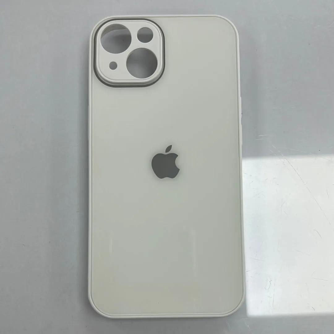 Flexible structure Glass Back High quality Case for iPhone