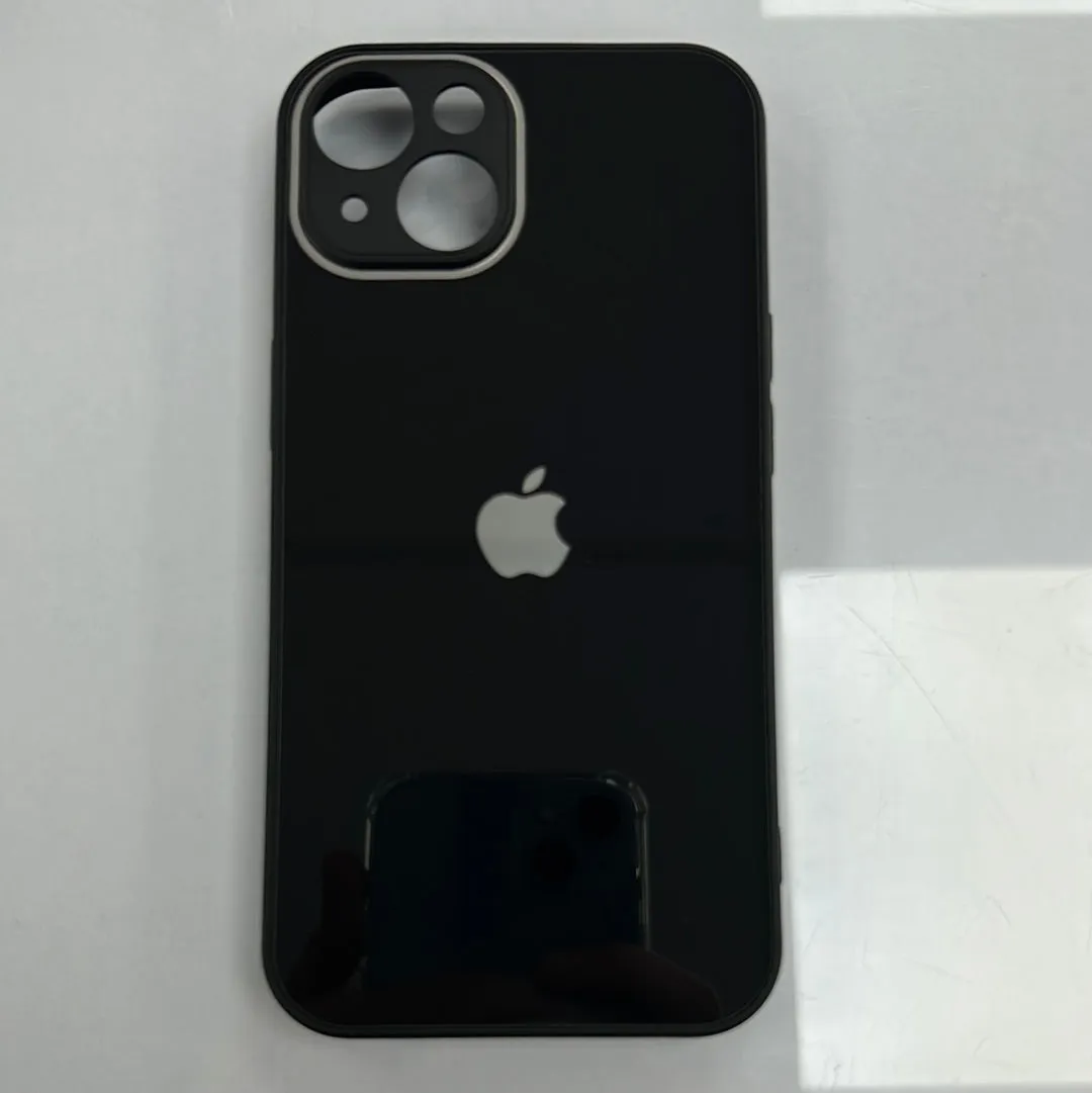 Strong Shell Glass Back High quality Case for iPhone