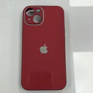 Glass Back High quality Case for iPhone Hybrid Shield