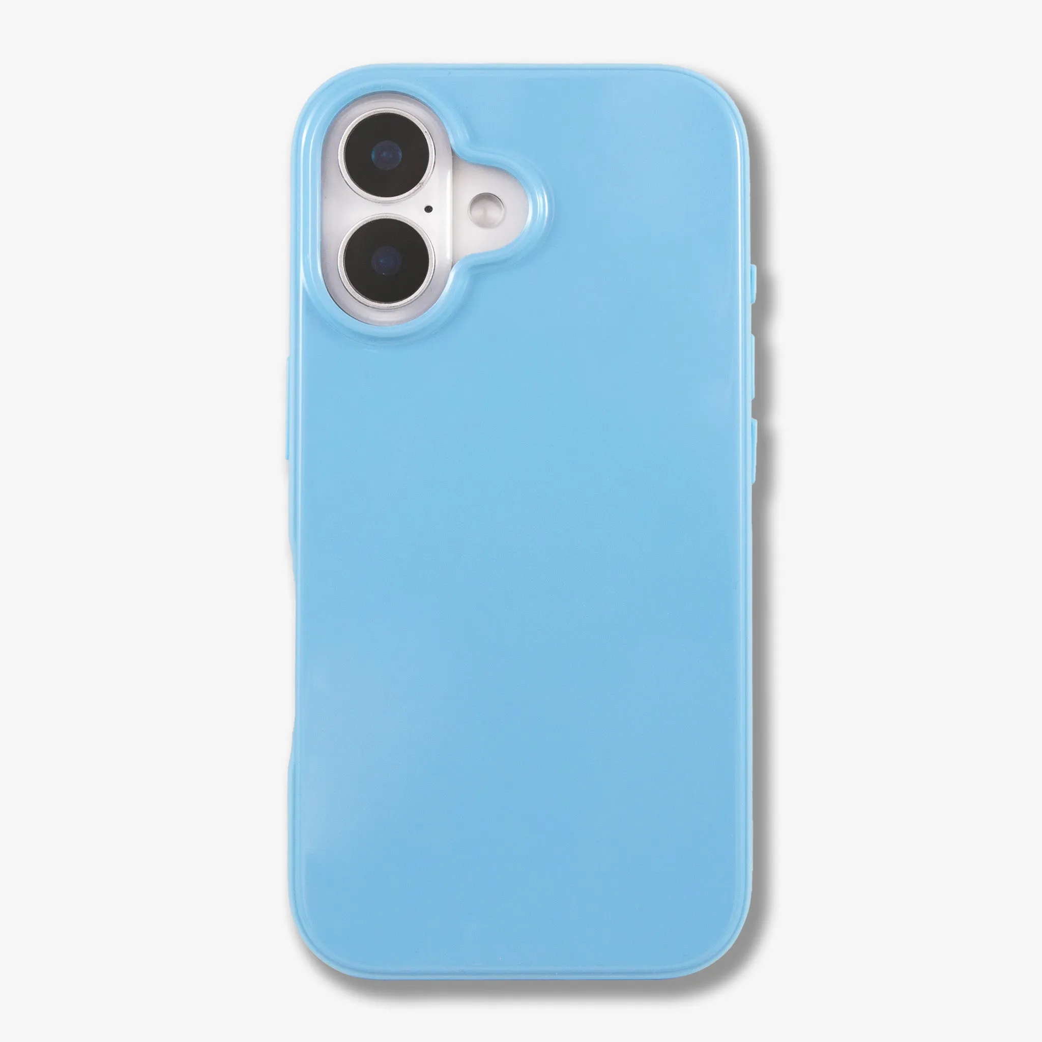 Gloss MagSafe? Compatible iPhone Case - Light Blue Comfort Design