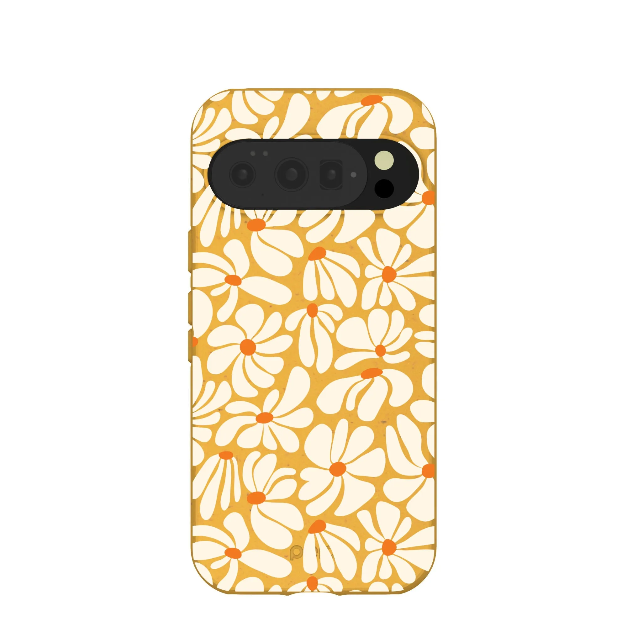 Honey Funky Petals Google Pixel 10/10 Pro Case Grip Control Pocket Ready