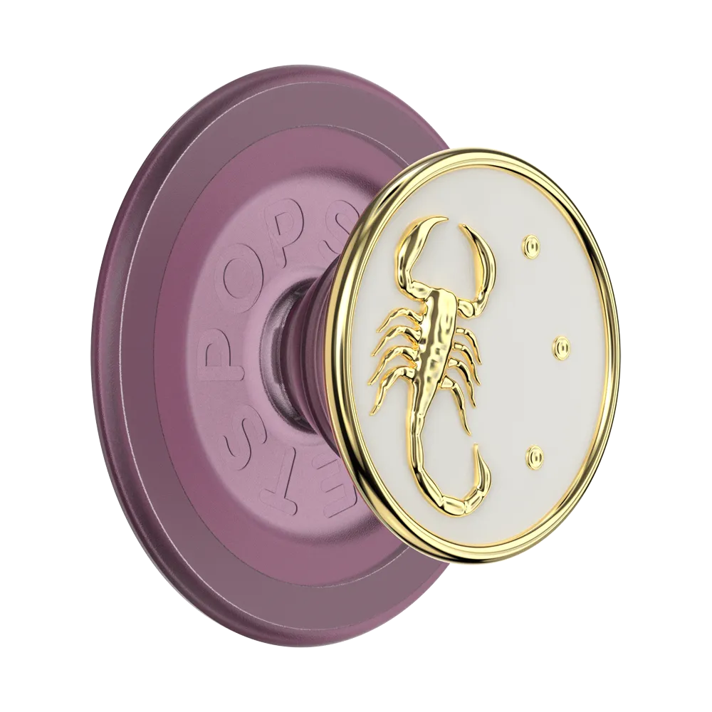 Anti-Slip Enamel Scorpio PopGrip for MagSafe